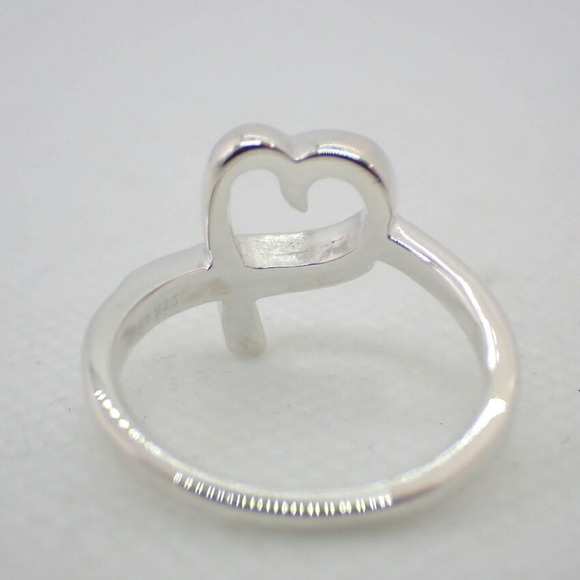 TIFFANY/  925 loving heart ring size 9 - Picture 9 of 10